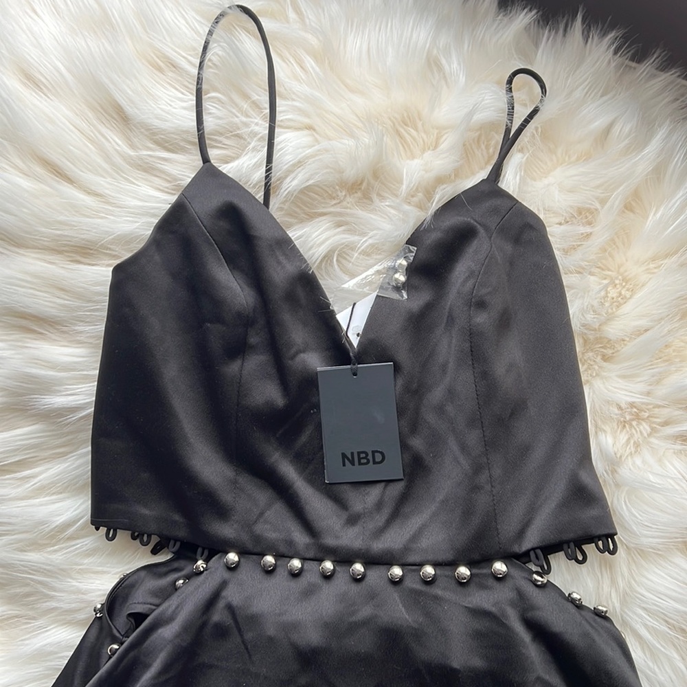 Revolve NBD BLACK DRESS W/ ADJUSTABLE STRAPS